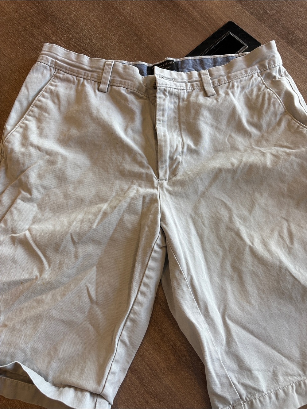 Men’s Casual Khaki Shorts - Light gray